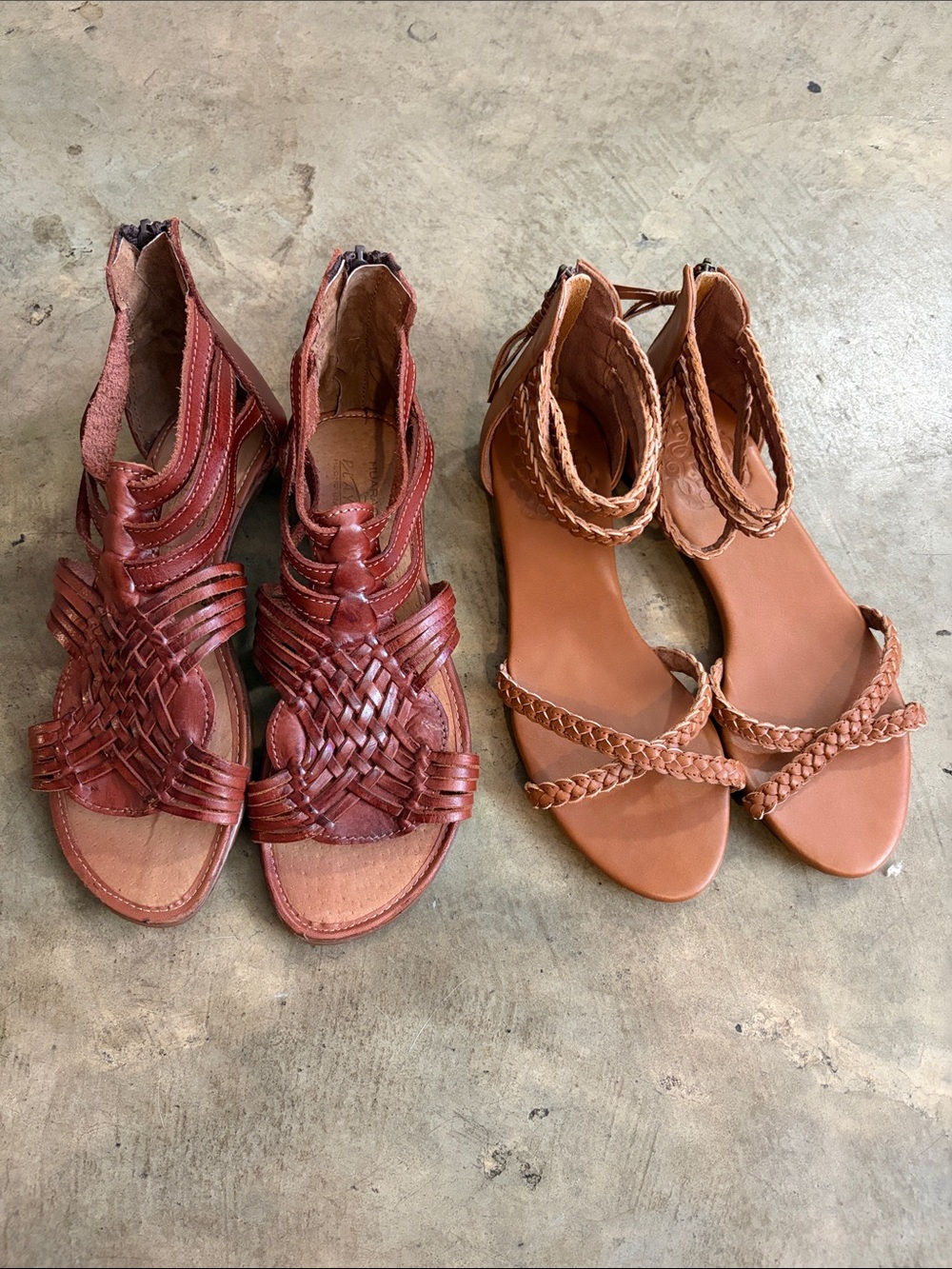 Brown Huaraches Sandals Bundle